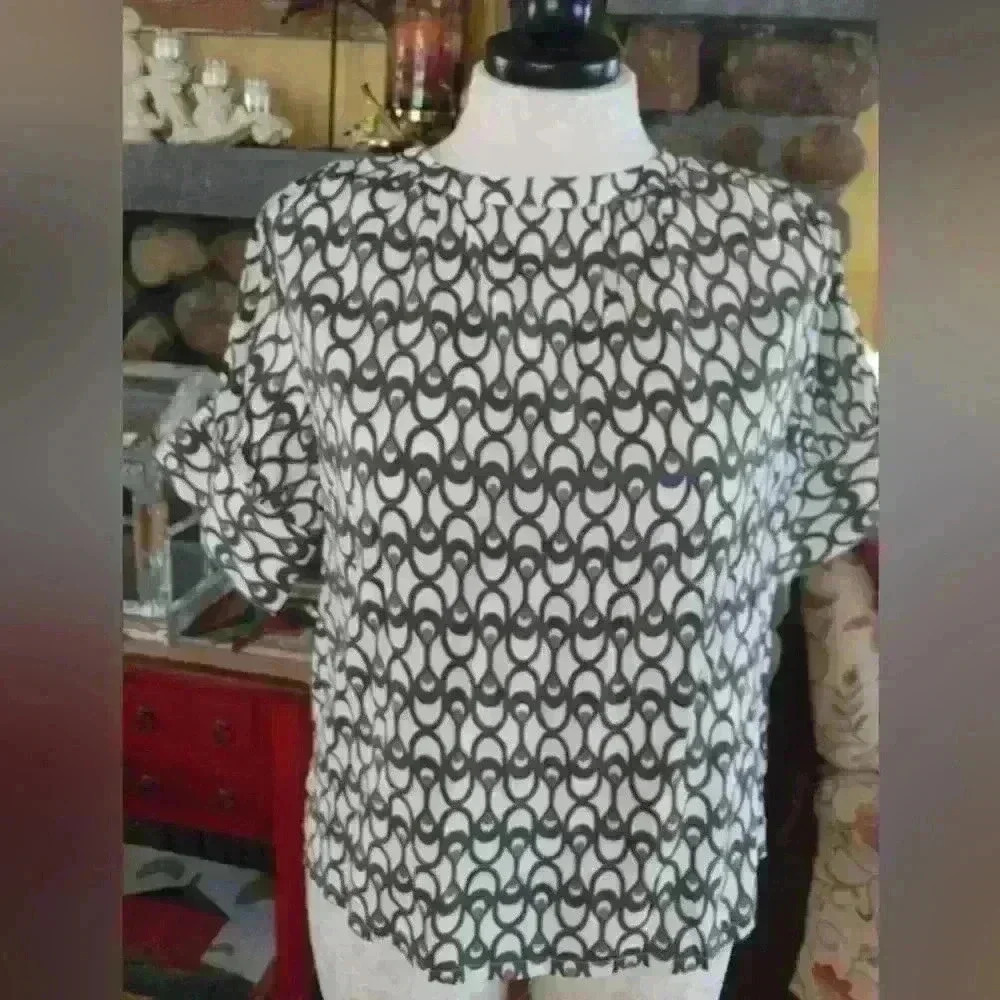 Worthington Short Sleeve Top Size L